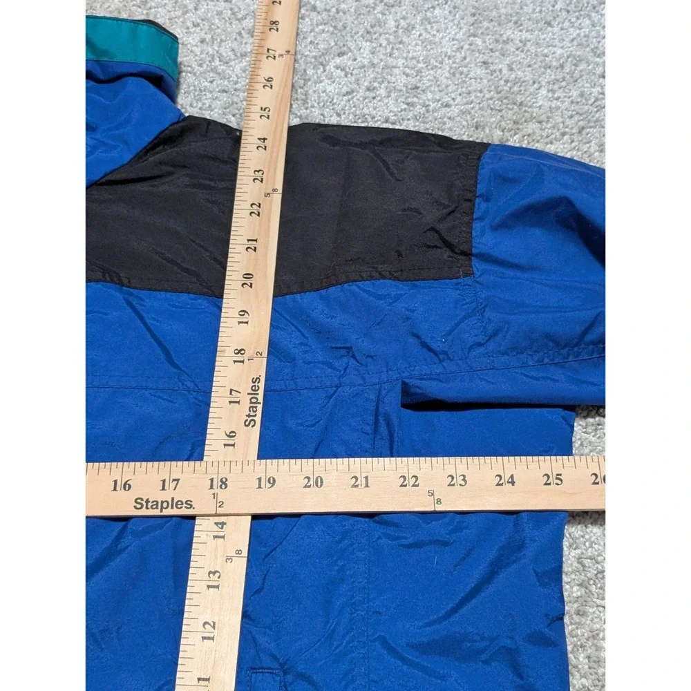Vintage Columbia Sportswear Logo Youth Size XL 18 20 ‎ Jacket Ski Black Blue